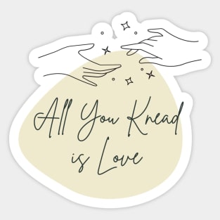 All you need is love nostalgic Sticker